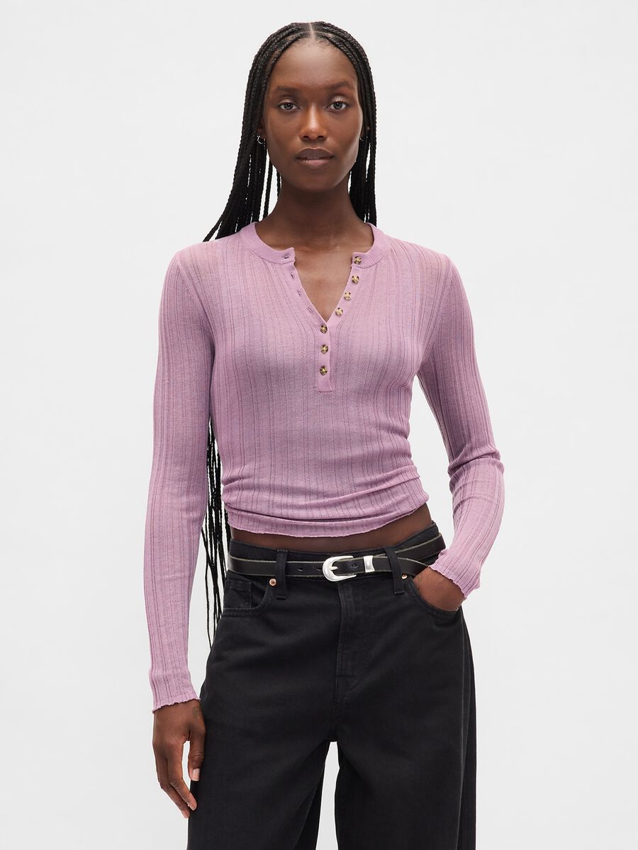 Purple acrylic blend jumper_0