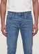 Blue slim-fit stretch cotton jeans_3
