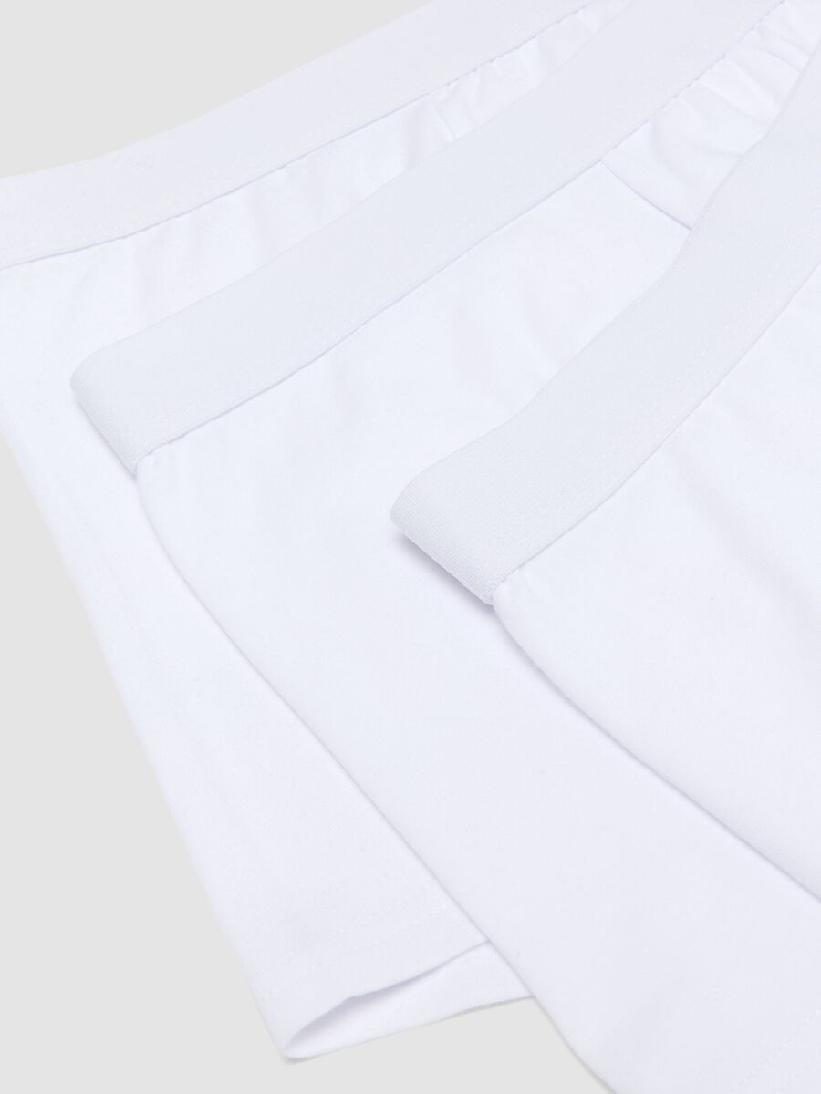 Three-pack of white organic cotton boxer shorts_5