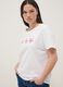 White pure cotton T-shirt with printed design, regular fit_2