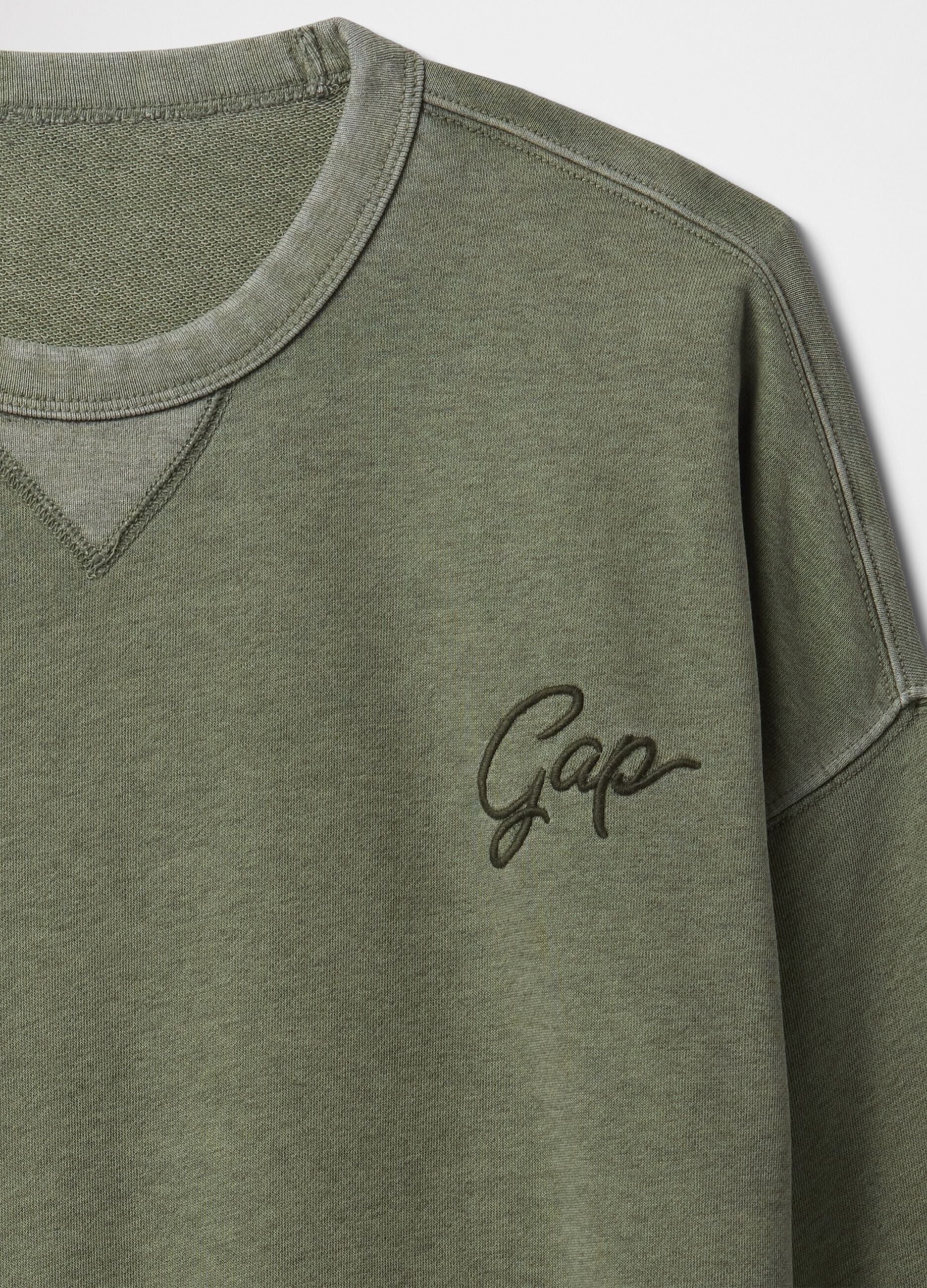 Green Gap fabric blend sweatshirt