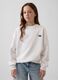 Cotton-blend crew-neck sweatshirt_0