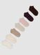 Seven-pack of organic cotton blend ankle socks_0