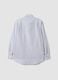 Grey easy-iron cotton-blend shirt with fine stripes, regular fit_6