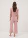 Pink pure organic cotton ribbed pyjamas_3