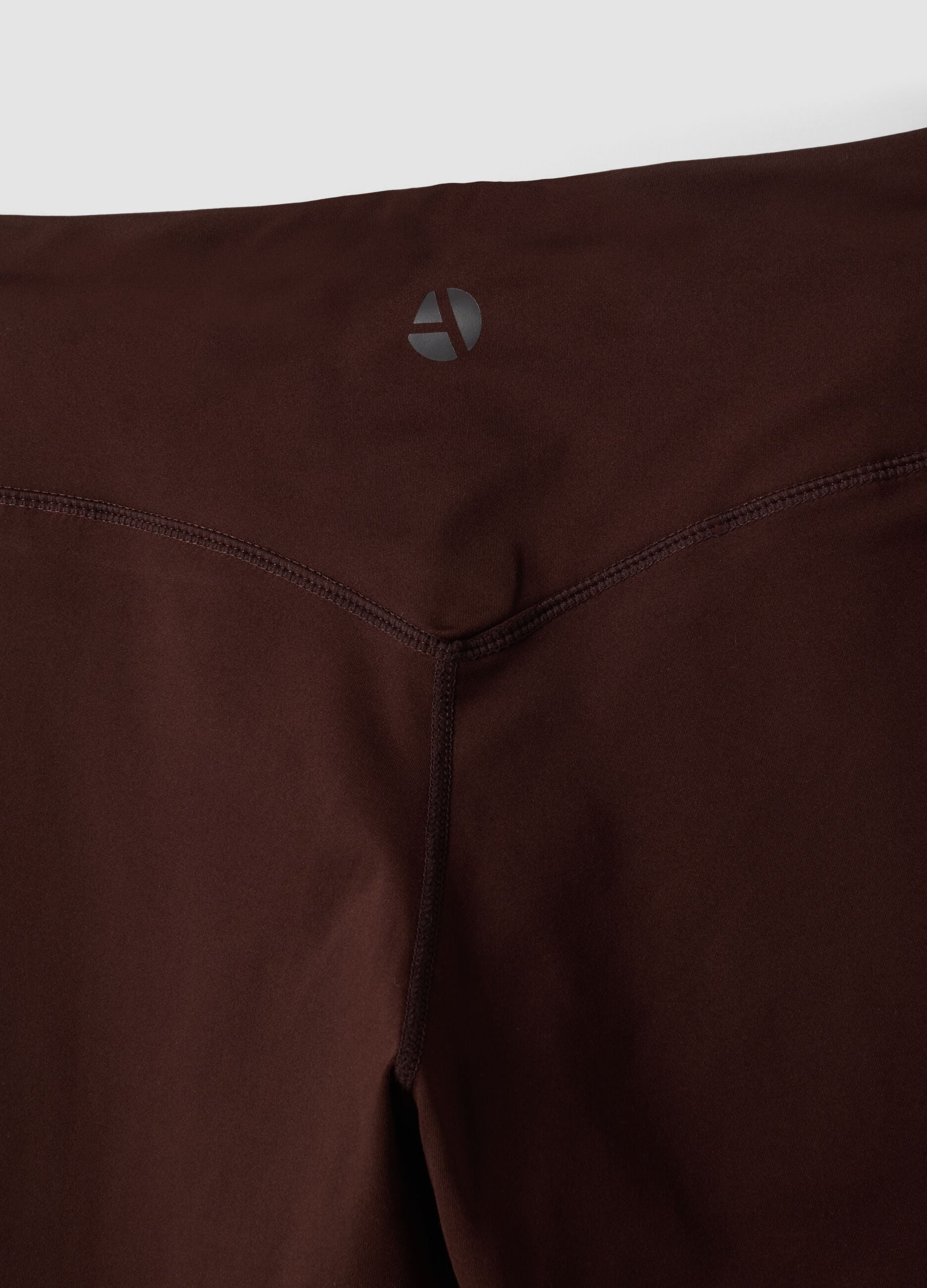 Brown high-waisted breathable stretch leggings ALTAVIA STUDIO