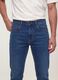 Blue slim-fit stretch cotton jeans_3