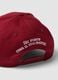 Red pure cotton baseball cap with Negroni embroidery_2