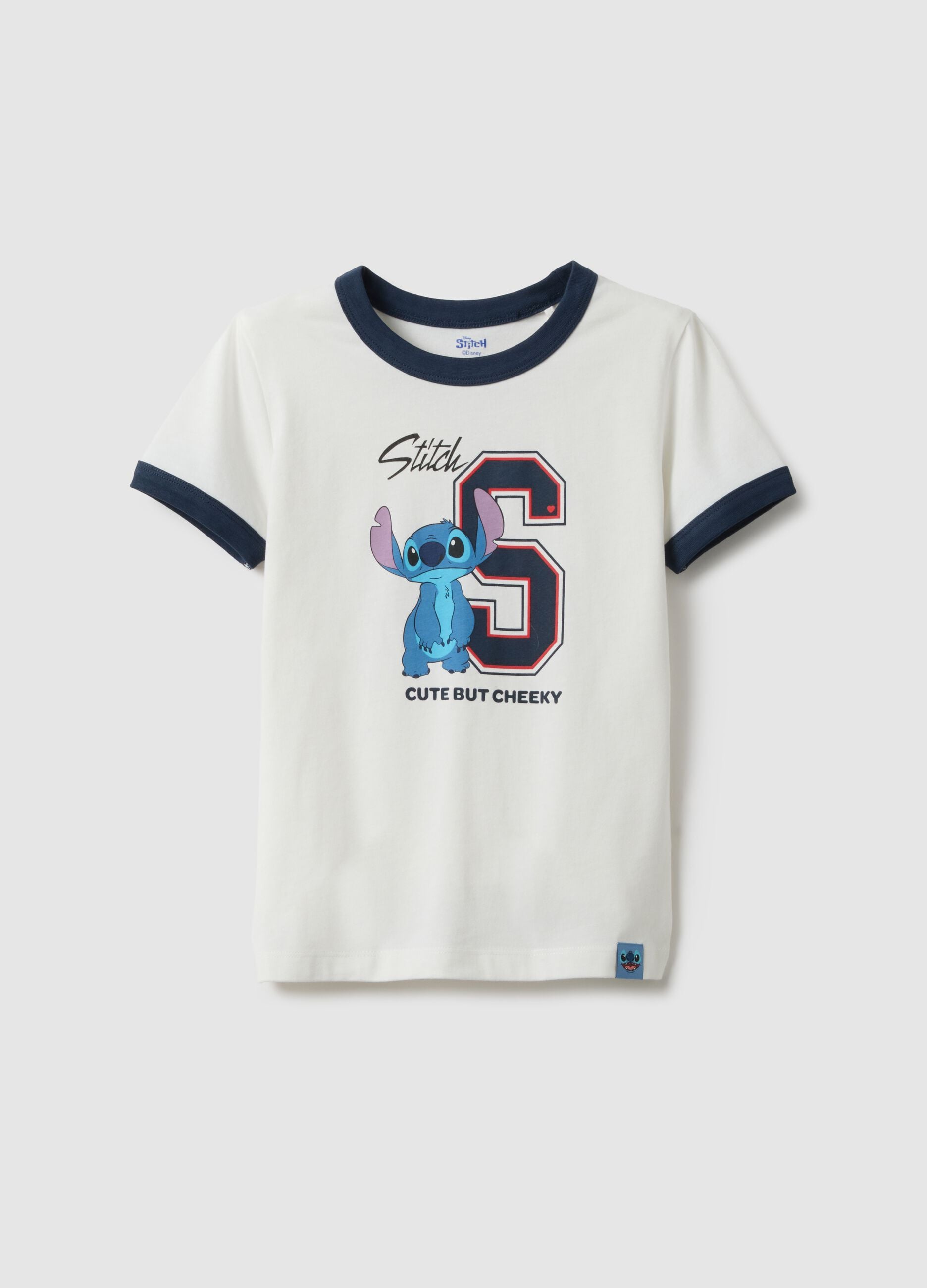 Multicolour fitted cotton T-shirt for girls