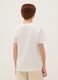 White pure cotton short-sleeved T-shirt_1