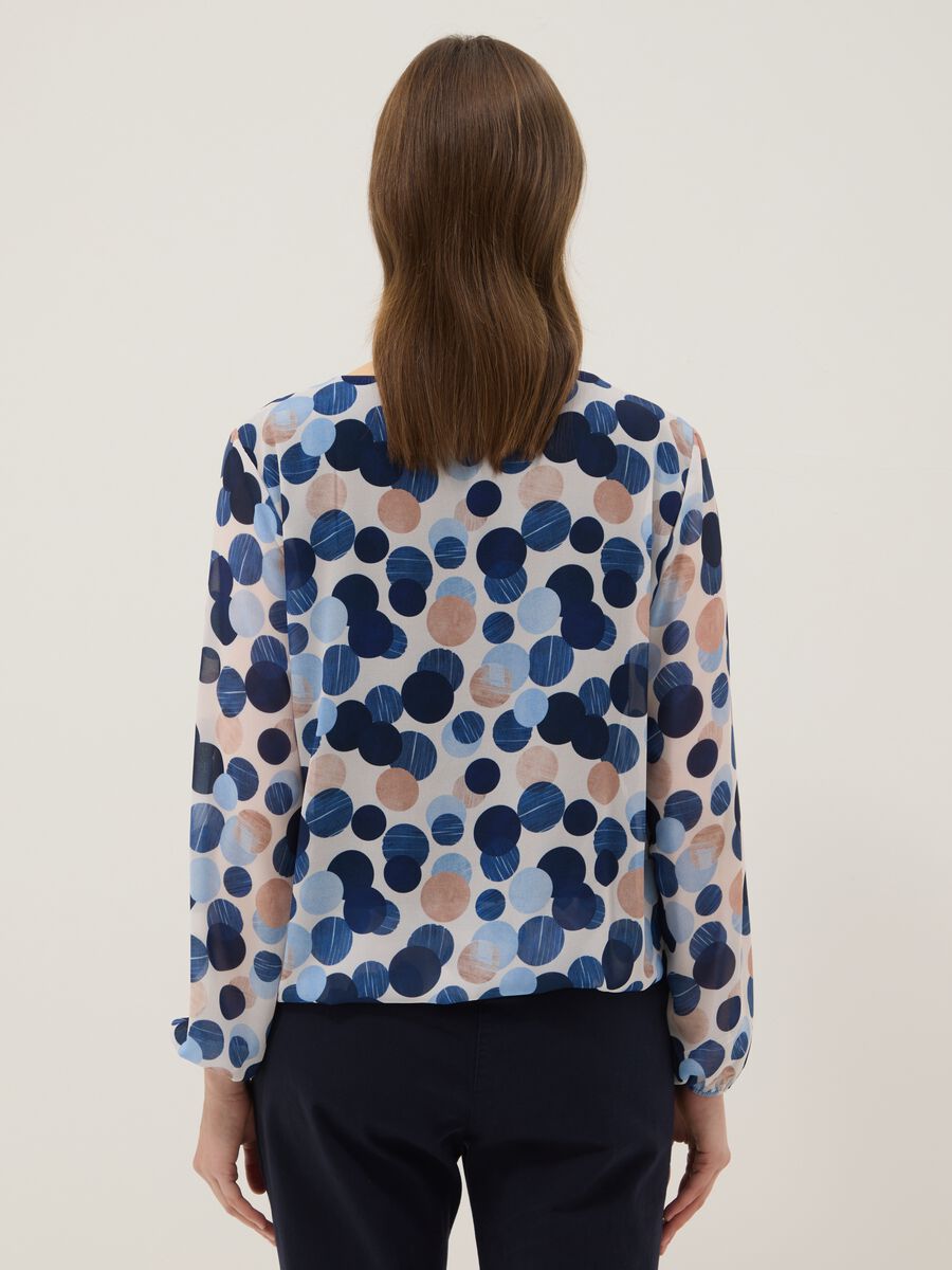 Multicolour polka-dot print shirt, regular fit_2