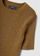 Brown fitted rib-knit viscose blend top_6