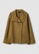 Green pure cotton jacket with buttons, regular fit_4