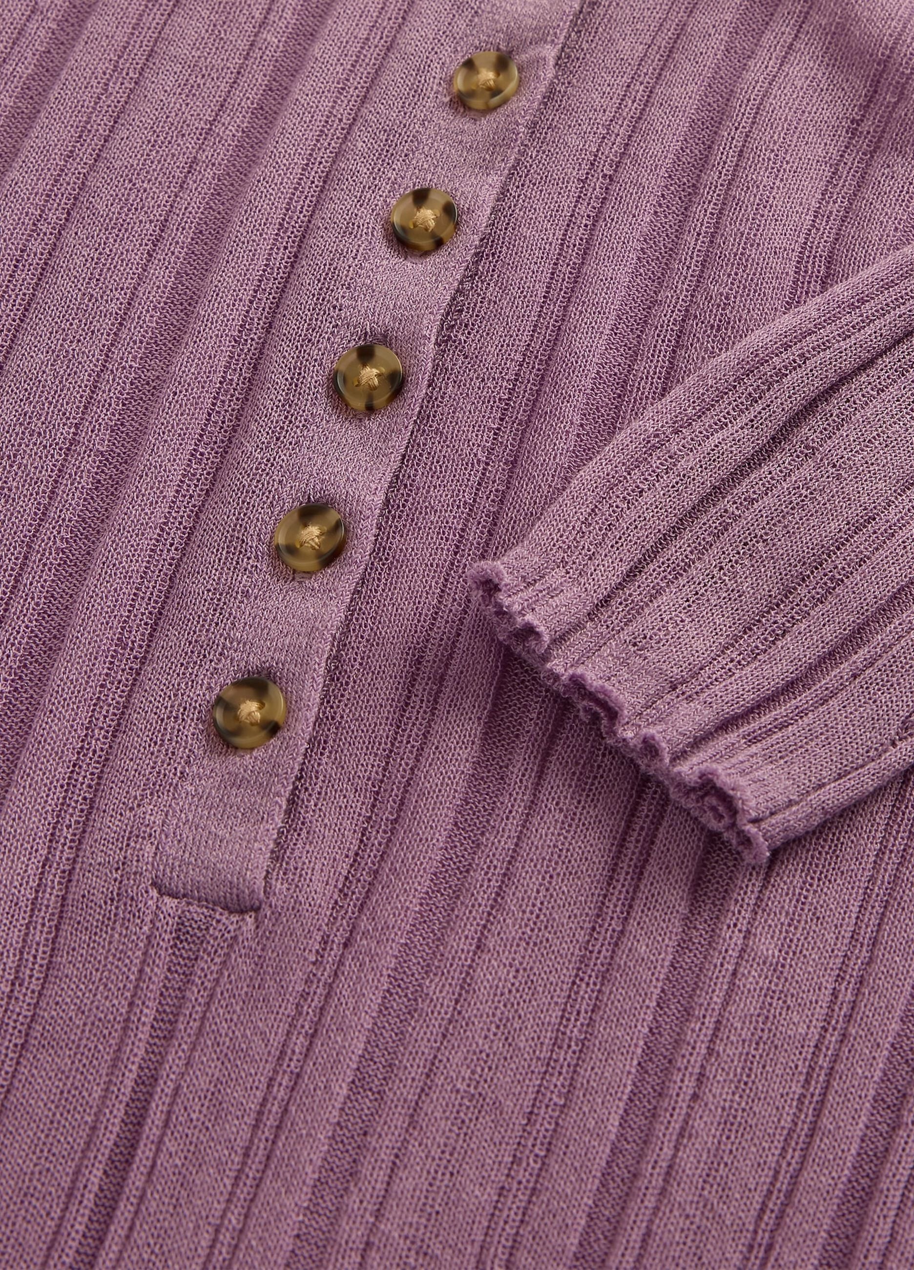 Purple acrylic blend jumper