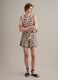 Regular-fit multicolour cotton-blend crochet top_1