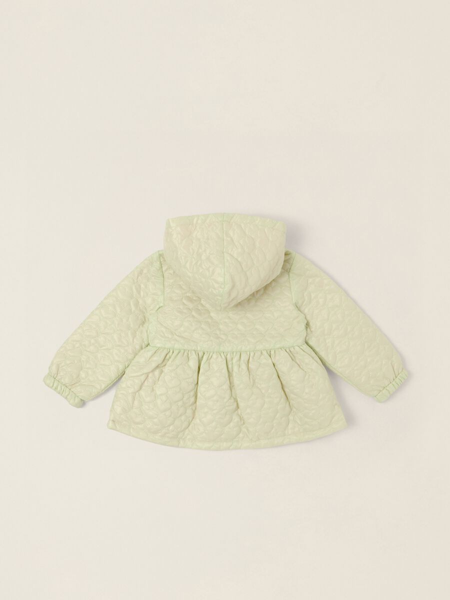 Giacca reversibile con cappuccio da neonata_2