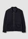 Blue padded stretch-fabric jacket_4