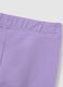 Pink and purple cotton blend girl's outfit_3