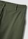 Green regular-fit stretch cotton trousers_5