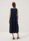 Blue midi dress in pure cotton_3