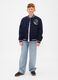 Blue bomber jacket for kids_2
