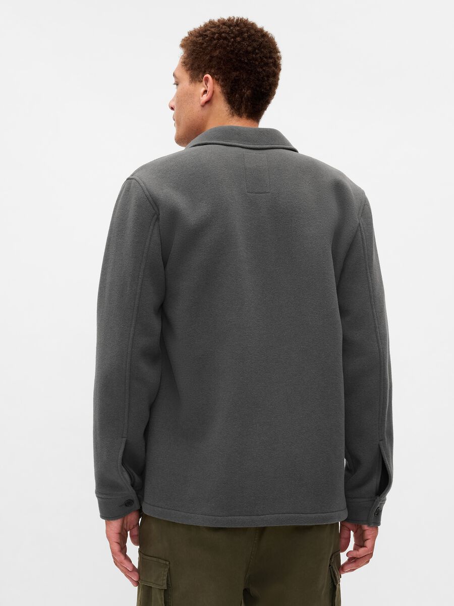 Utility shacket in wool blend_2