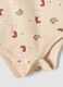 3-pack beige and red organic cotton crew-neck bodysuits_2