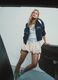 Lightweight multicolor jacket regular fit with zip and hood_0