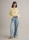 Multicolour striped pure cotton pullover - regular fit_1