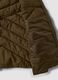 Green ultralight quilted gilet with zip and high neck_2