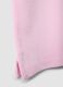 Pink short-sleeve organic cotton polo shirt, regular fit_5