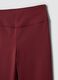 Red flared leggings in breathable stretch fabric ALTAVIA STUDIO_7