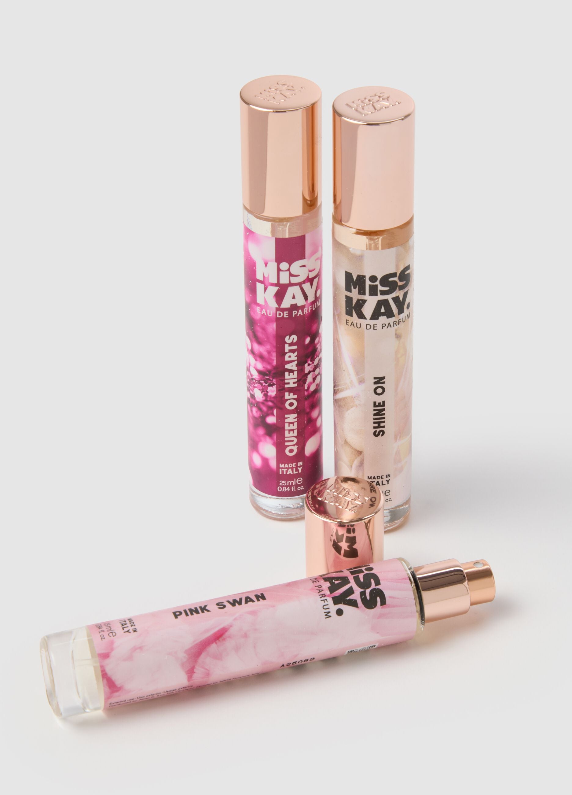 Miss Kay Fragrance Trio: Pink Swan, Shine On, Queen of Hearts