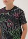 Boys&rsquo; pure cotton multicolour graffiti T-shirt, regular fit_2