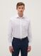 White shirt with classic collar regular fit_0