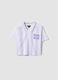 Purple striped short-sleeve T-shirt_3