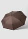 Dark brown folding umbrella with matching sleeve_2