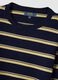Multicoloured striped top with long sleeves regular fit_5