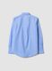 Light blue poplin shirt with white stripes, regular fit_6