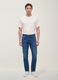 Blue skinny-fit stretch cotton denim jeans_0