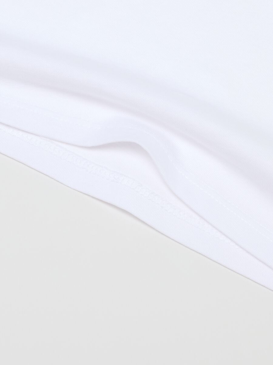 Bipack canottiere bianche da bambina in puro cotone regular fit_2