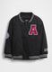 Avengers black bomber jacket for kids_0