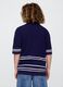 Blue Short Sleeve Polo in Pure Cotton by OVS_2