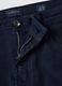 Pantaloni verdi in dobby di cotone elasticizzato slim fit_1