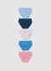 Children's regular fit multicolour multipack cotton briefs_1