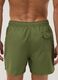 Green swim shorts with contrast drawstring_2