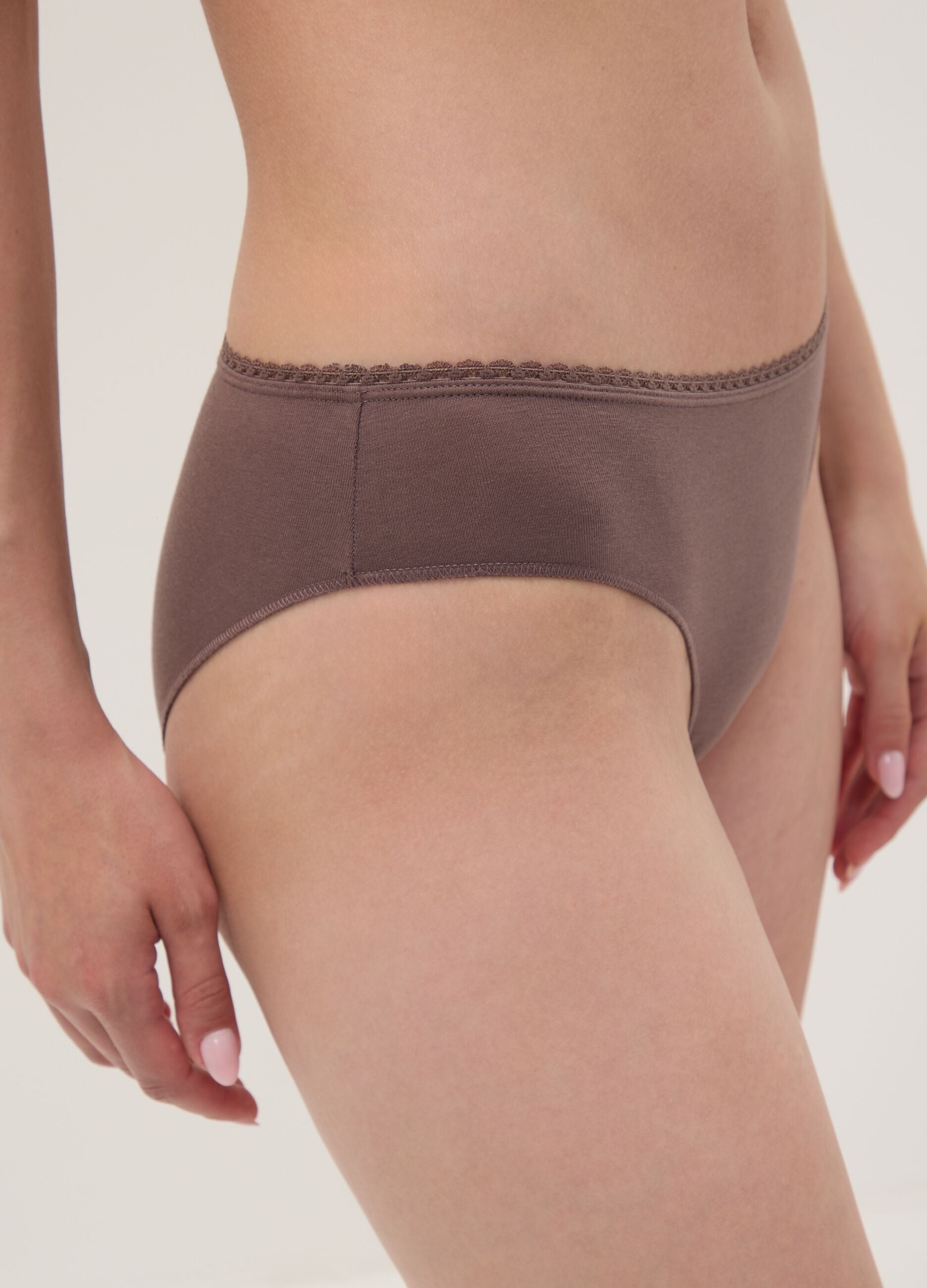 3-pack multicolour organic stretch cotton briefs