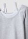 Grey stretch-cotton T-shirt with slim-fit straps_5