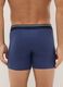 Tripack boxer midi multicolor a pois in cotone organico elasticizzato regular fit_2