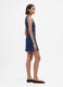 Stretch denim dress with back zip_2